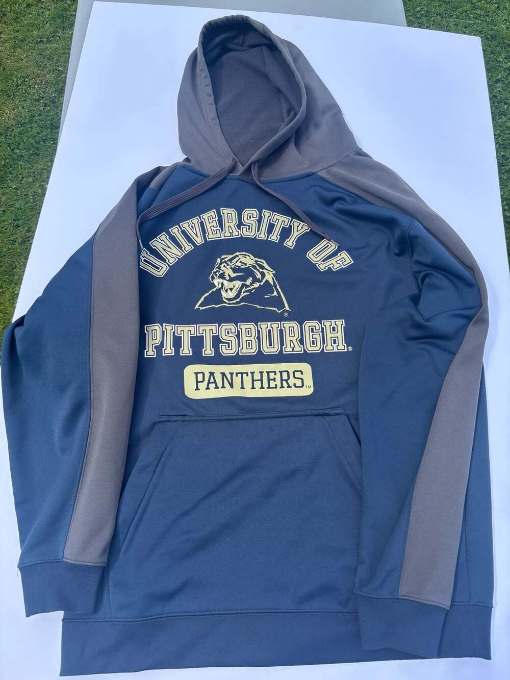 Fourth & One University of Pittsburgh Panthers Hoodie Size Large